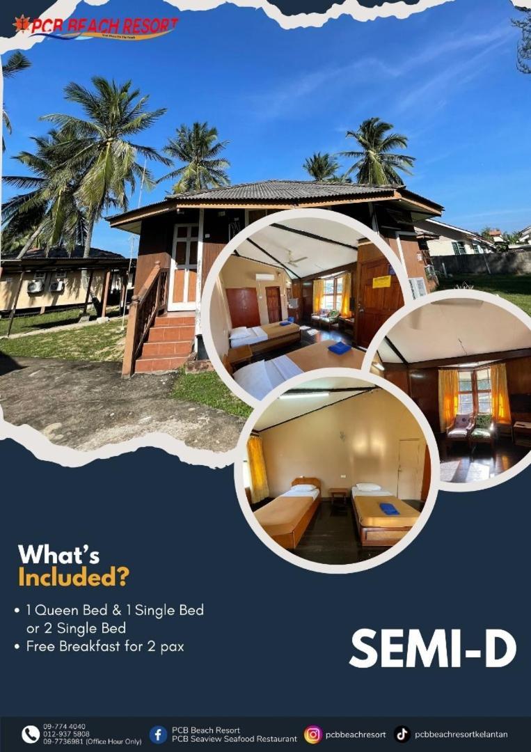 Pcb Beach Resort Kota Bharu Eksteriør billede